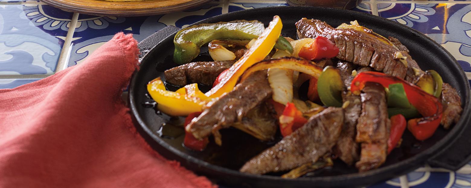 Chicken or Steak Fajitas