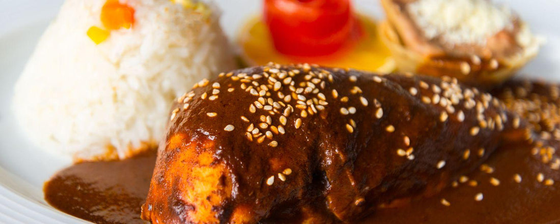 Grilled Duck Breasts with Mole Colorado