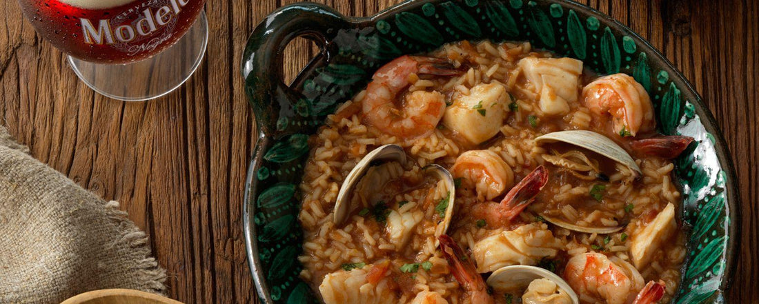 Green Chile Seafood Rice
