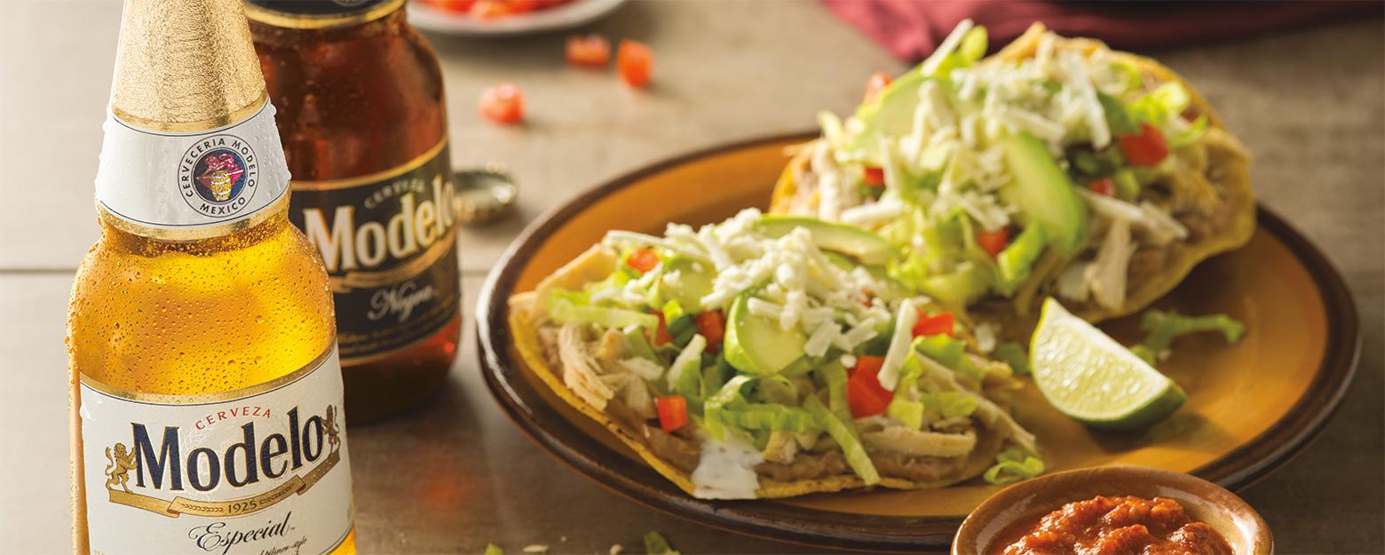 Chicken Tostadas