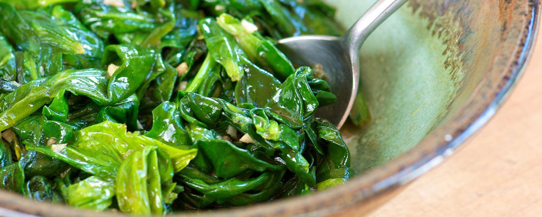 Tacos of Garlicky Mexican Greens