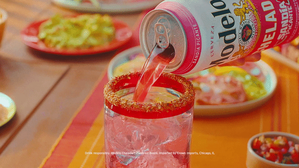 Modelo Chelada Sandia Picante | Watermelon Michelada | Modelo