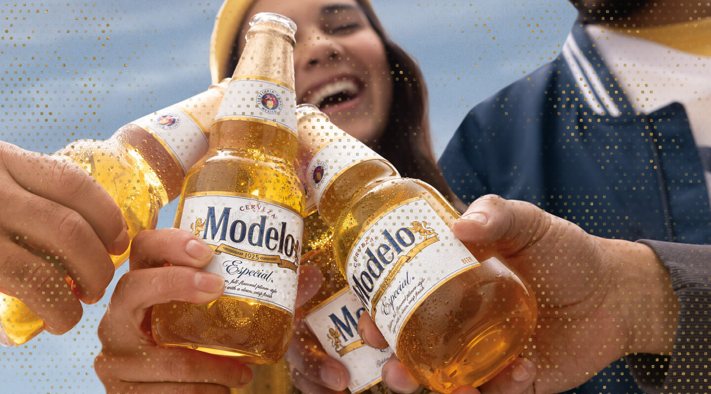 Football Fans Win With Modelo Footer