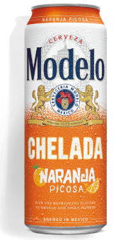 Modelo Chelada Naranja Picosa