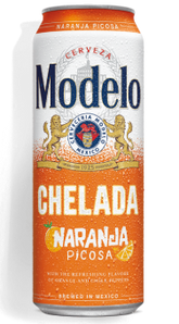 Modelo Chelada Naranja Picosa