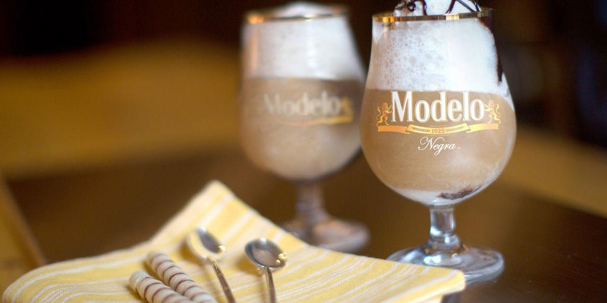Modelo Negra Chocolate and Caramel Floats